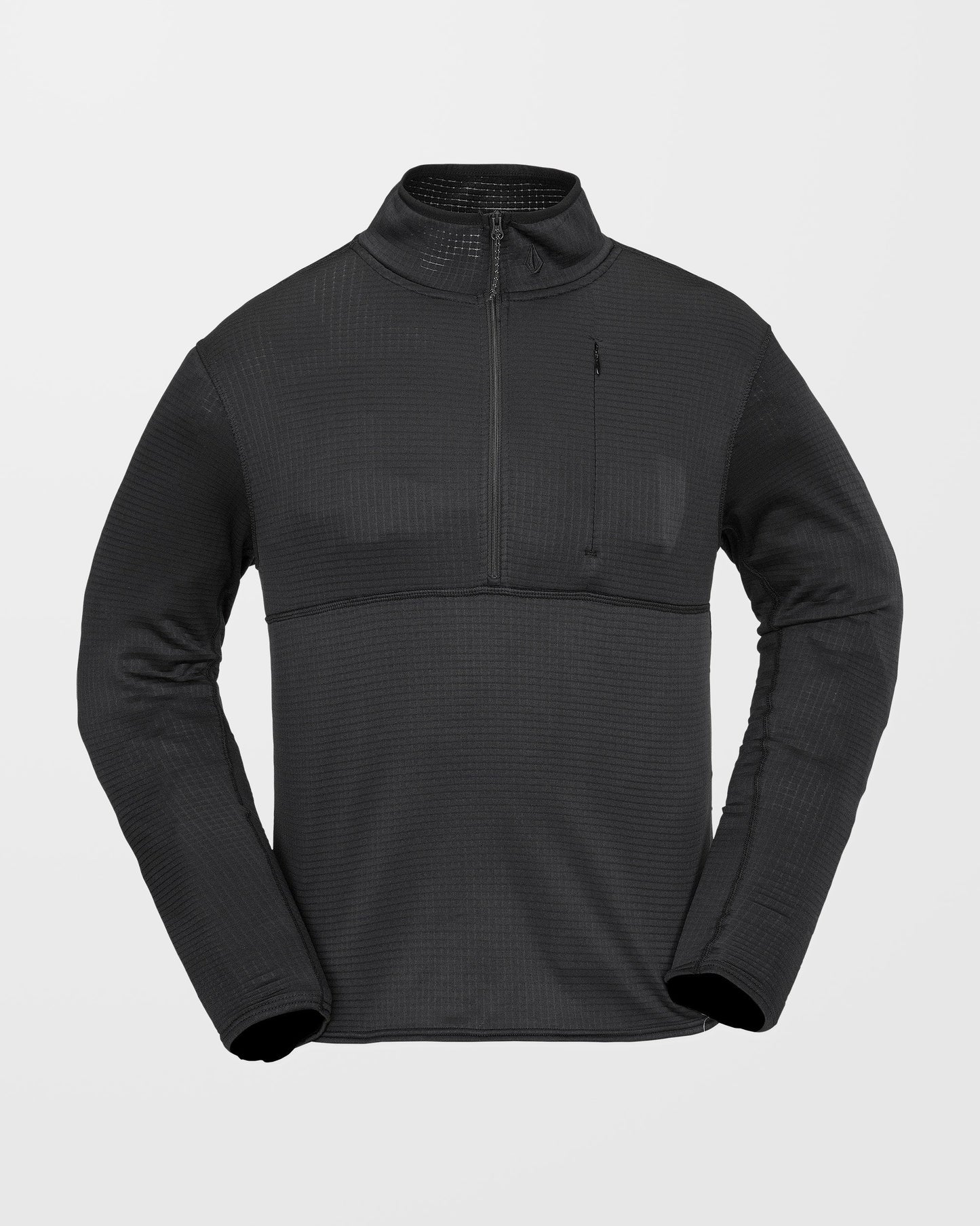 Gridlock Second Layer Fleece Sweatshirt - Black