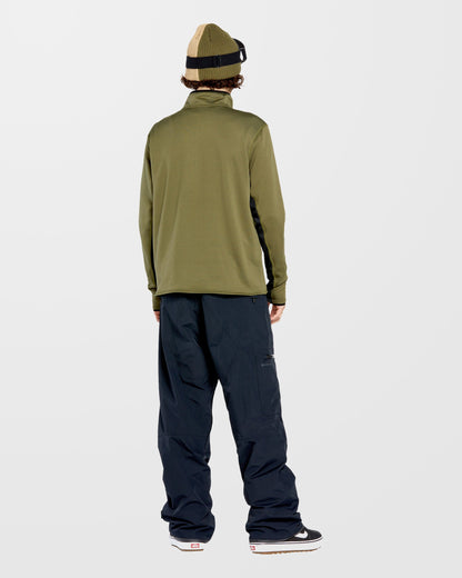 Gridlock Second Layer Fleece Sweatshirt - Ivy