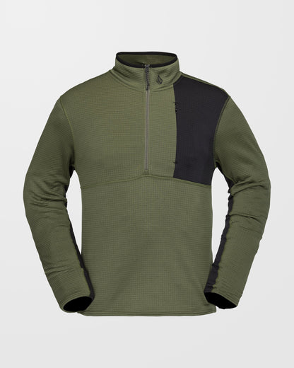 Gridlock Second Layer Fleece Sweatshirt - Ivy