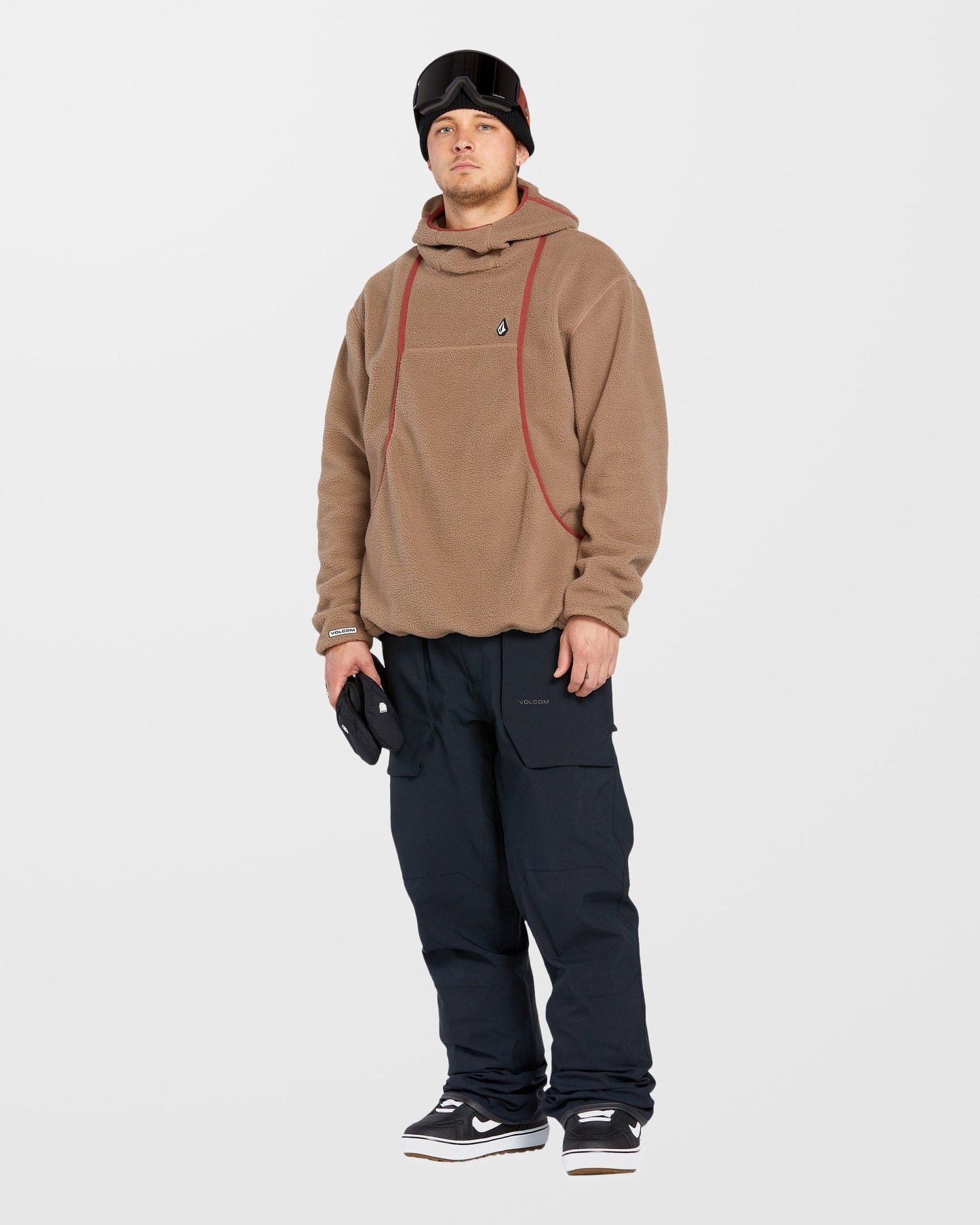 Untethered Balaclava Hoodie - Chestnut Brown