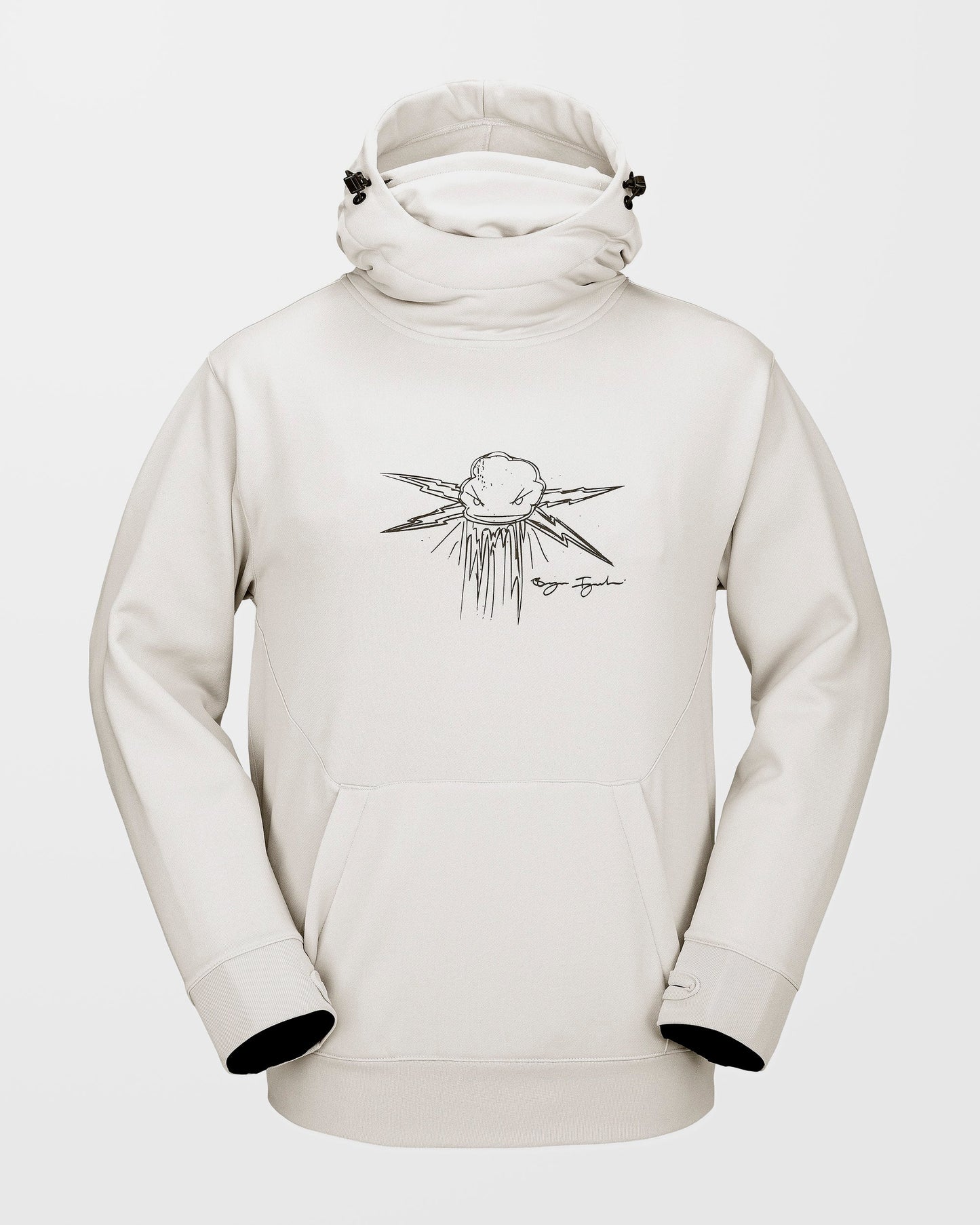 Hydro Riding Hoodie - Stone