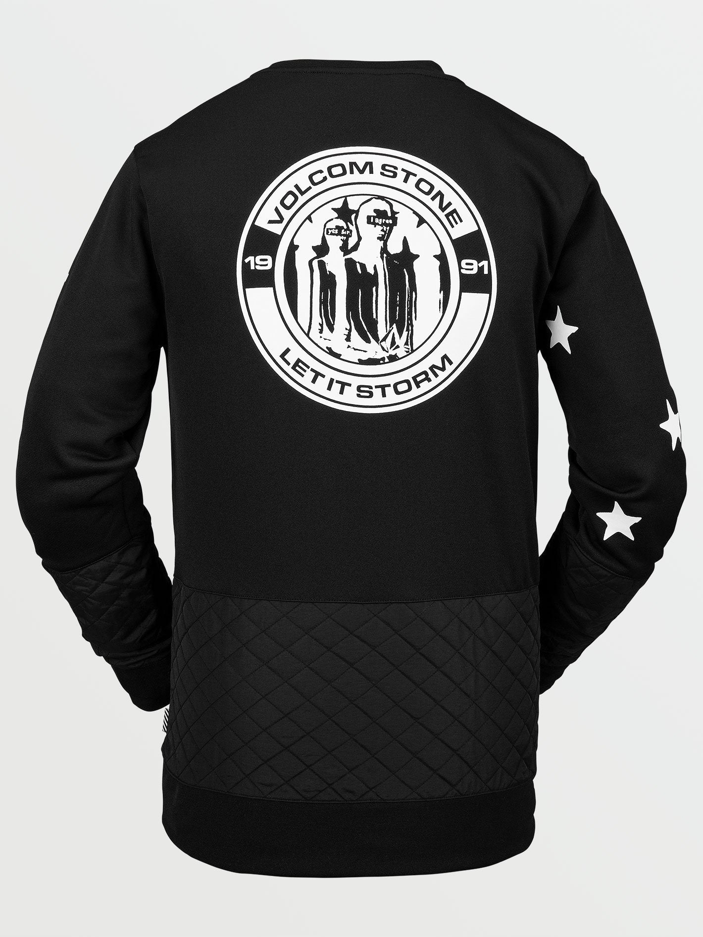 Let It Storm Fleece - Black
