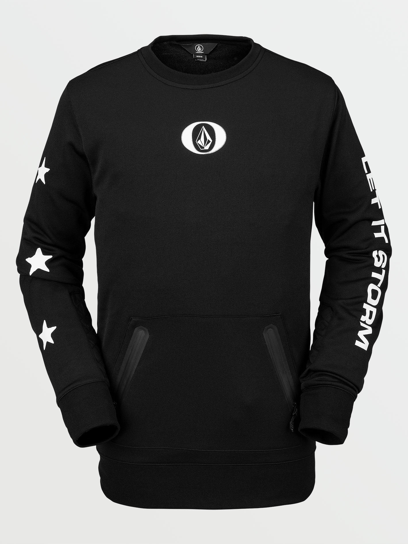 Let It Storm Fleece - Black