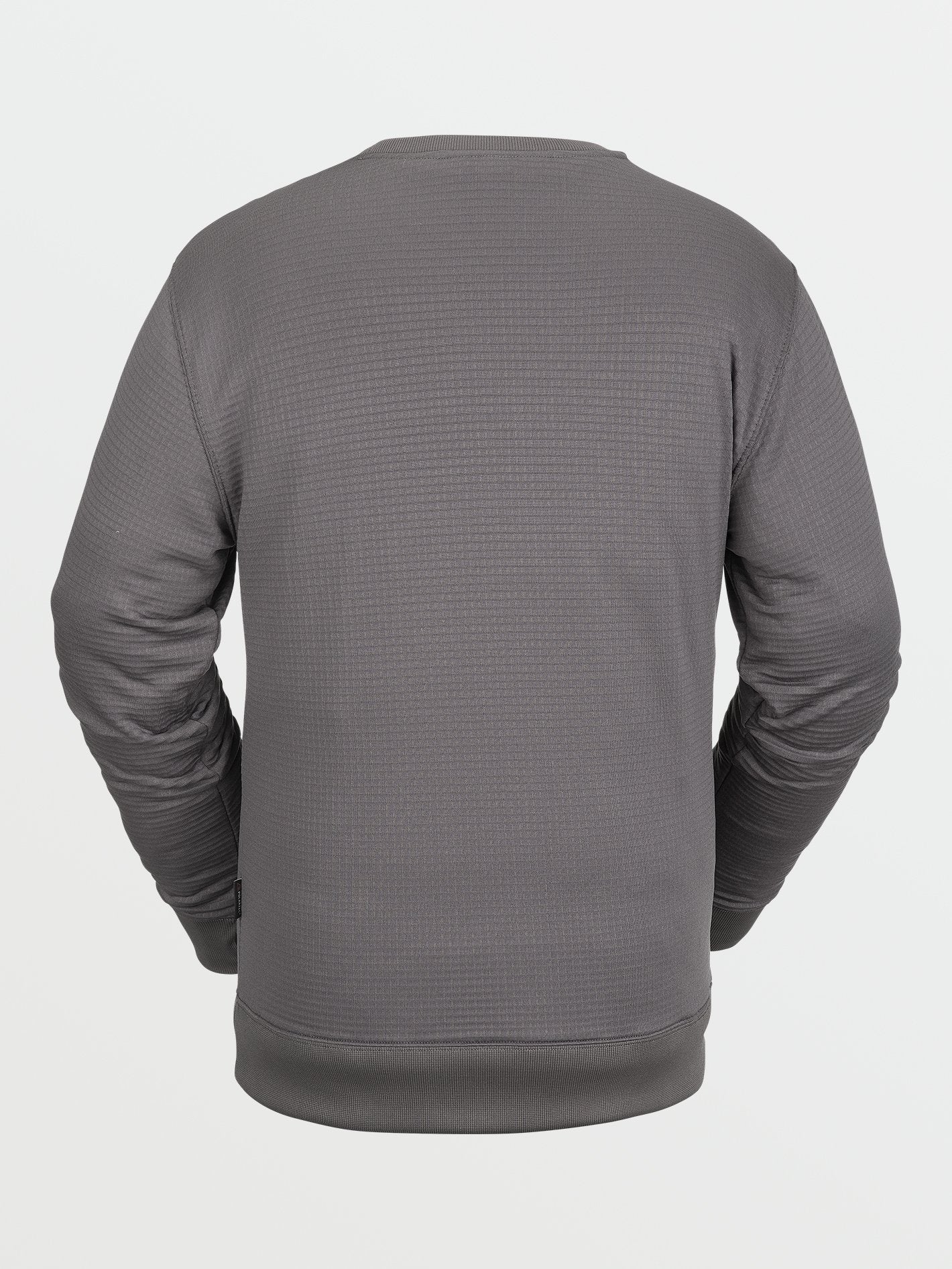 Mens Polartec Crew Fleece - DARK GREY