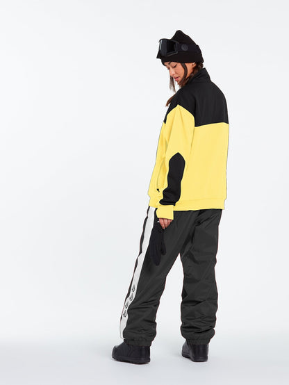 She Crew Fleece - FADED LEMON