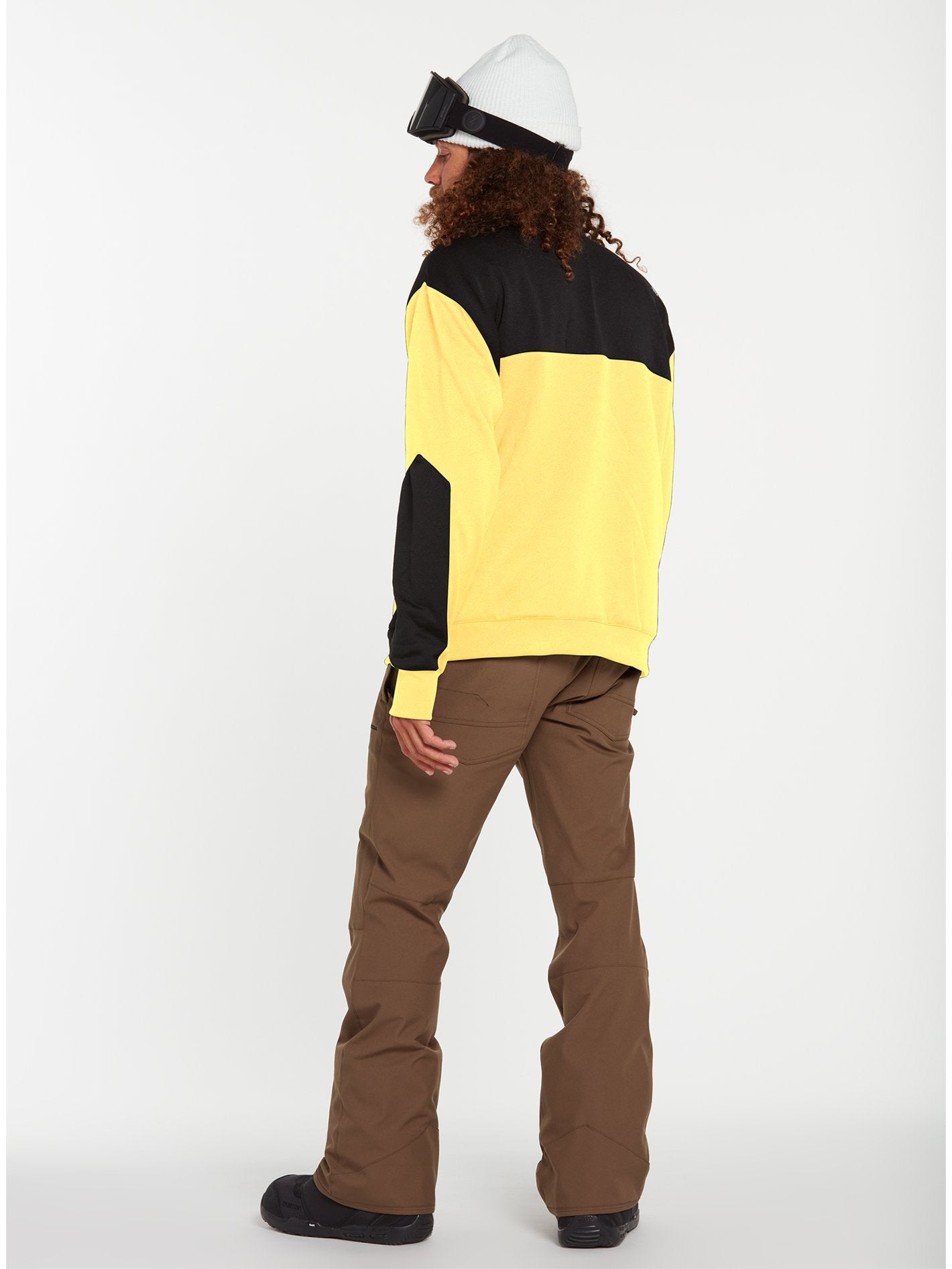 She Crew Fleece - FADED LEMON