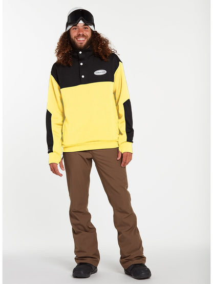 She Crew Fleece - FADED LEMON