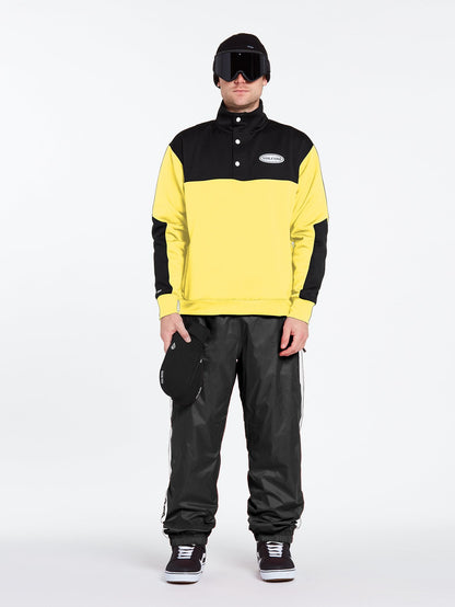 She Crew Fleece - FADED LEMON