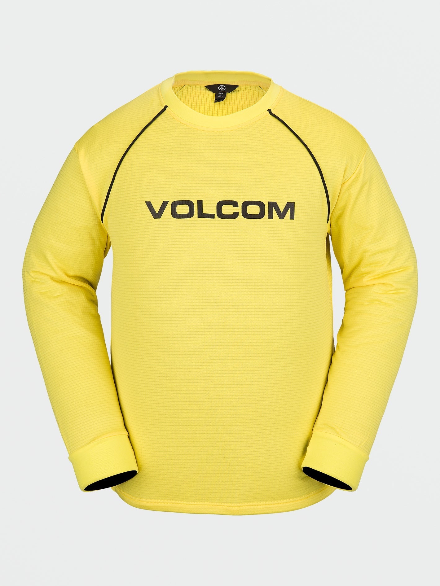 Waffle Backed Fleece Sweatshirt - Citron