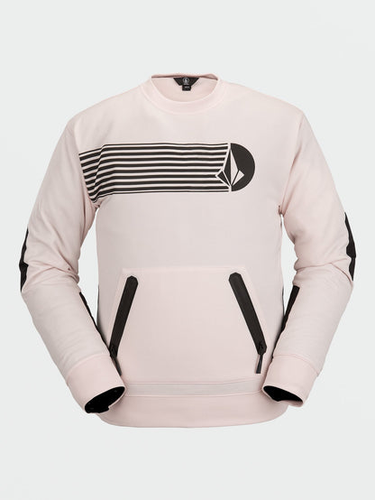 Let It Storm Fleece Sweatshirt - Party Pink
