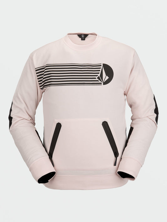 Let It Storm Fleece Sweatshirt - Party Pink