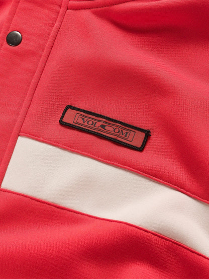She Fleece Sweatshirt - Orange Shock