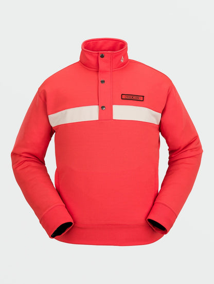 She Fleece Sweatshirt - Orange Shock