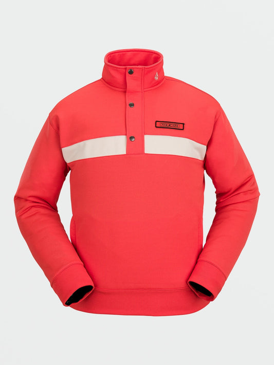 She Fleece Sweatshirt - Orange Shock