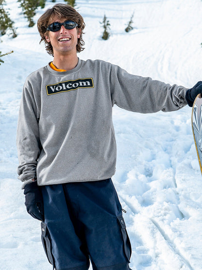 Core Hydro Crew Sweatshirt  - HEATHER GREY