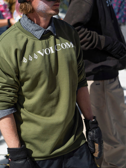Core Hydro Crew Sweatshirt  - MILITARY