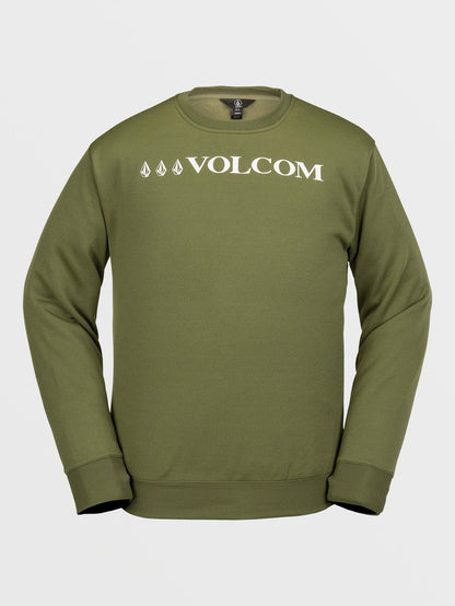 Core Hydro Crew Sweatshirt  - MILITARY