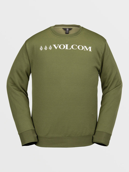 Core Hydro Crew Sweatshirt  - MILITARY