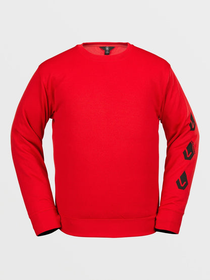 Core Hydro Crew Sweatshirt  - RED