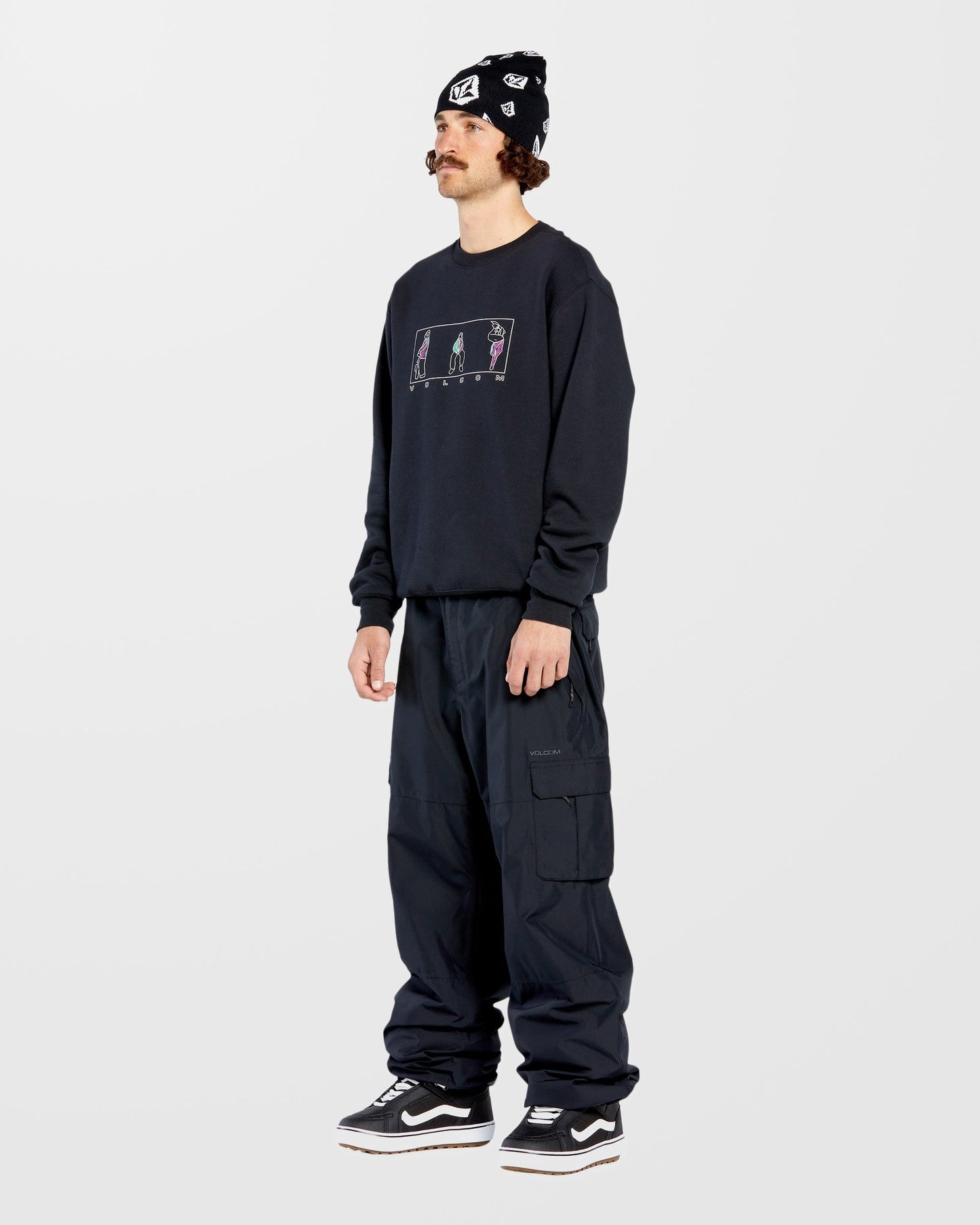 Essential Fleece Sweatshirt - Black