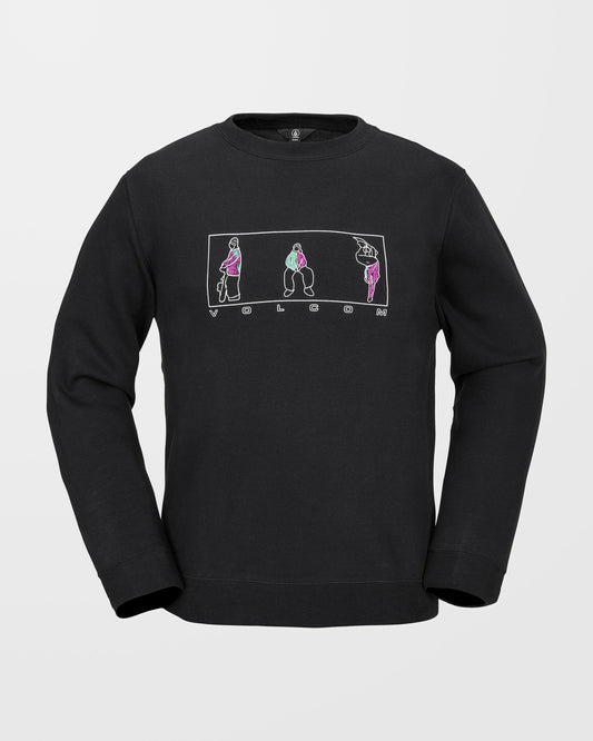 Essential Fleece Sweatshirt - Black