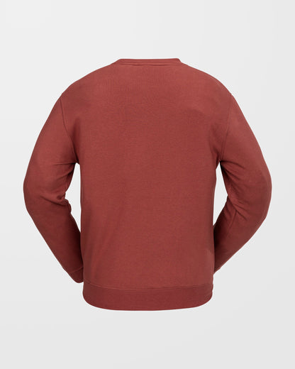 Essential Fleece Sweatshirt - Redwood