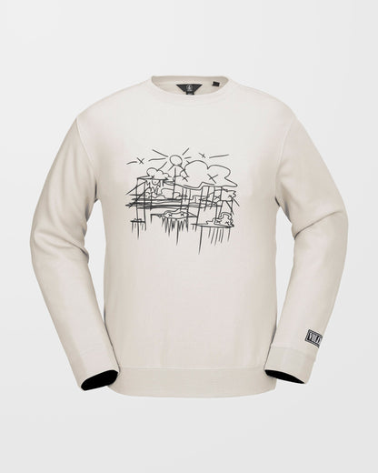 Essential Fleece Sweatshirt - Stone