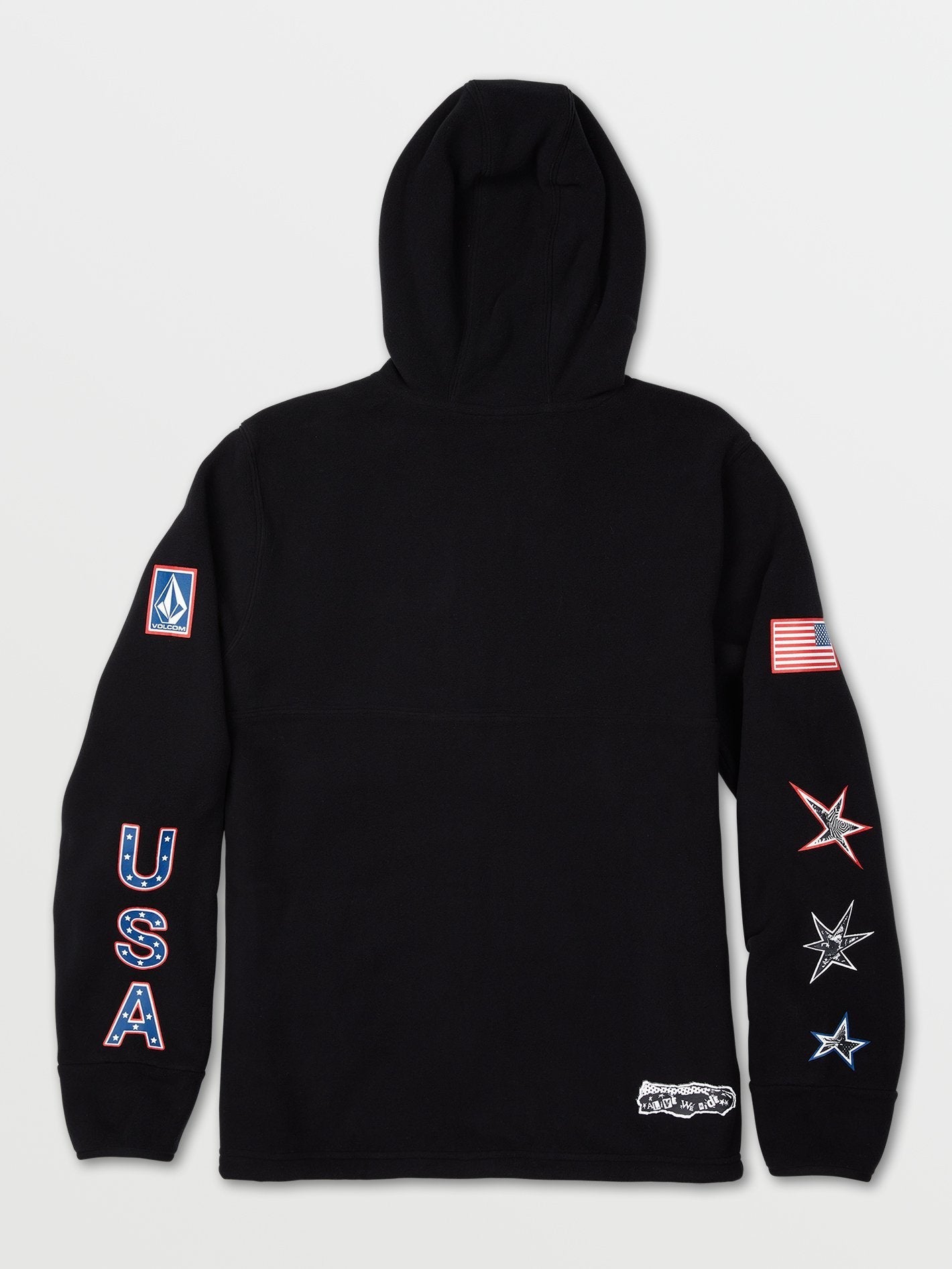 USST Polartec Fleece Hoodie - OU BLACK