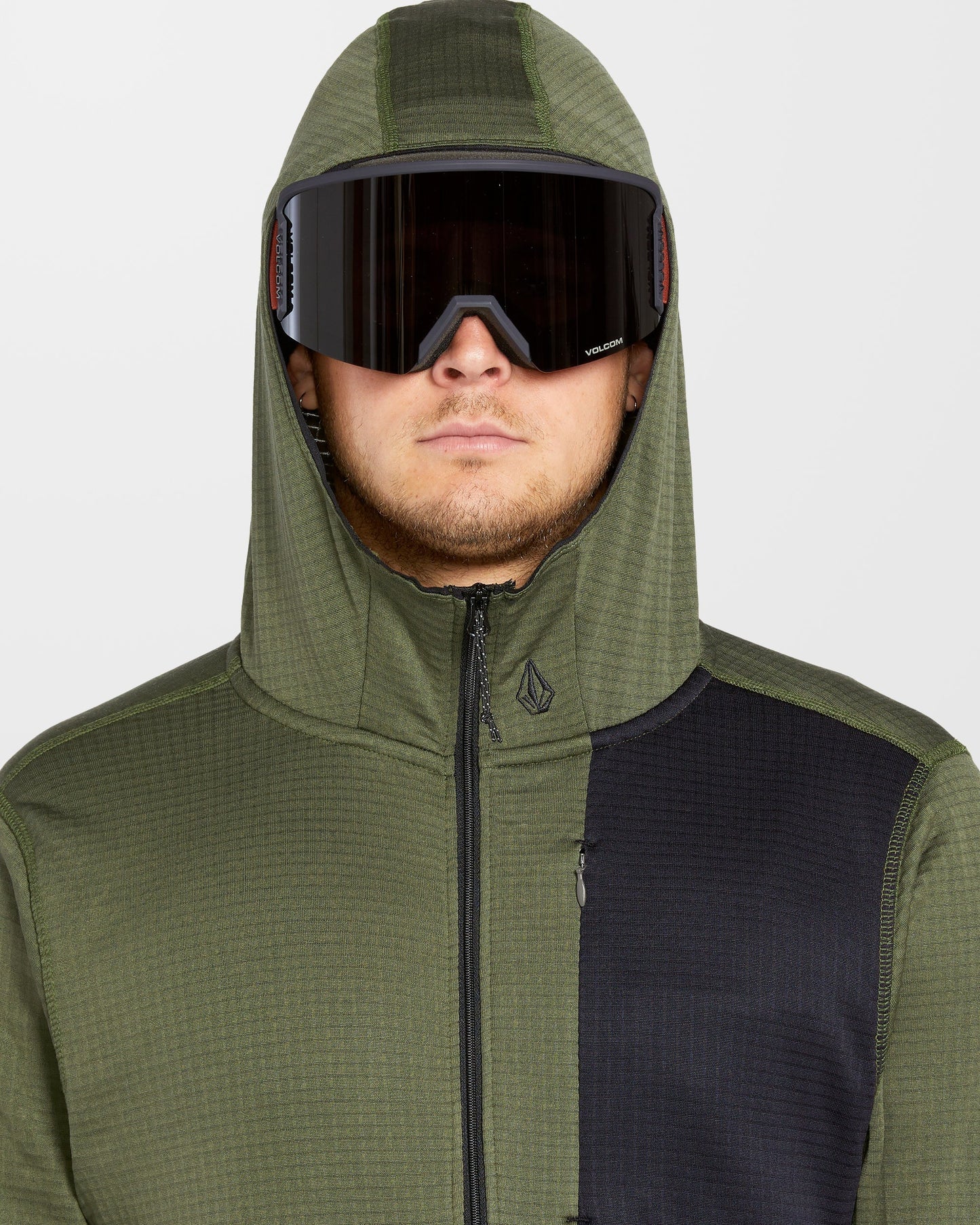 Gridlock Full Zip Hoodie - Ivy