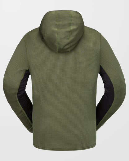Gridlock Full Zip Hoodie - Ivy