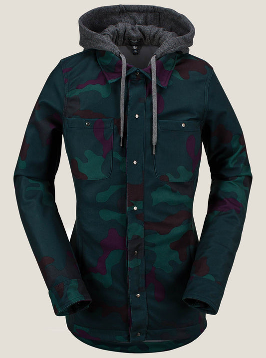 Circle Flannel Jacket - Dark Camo