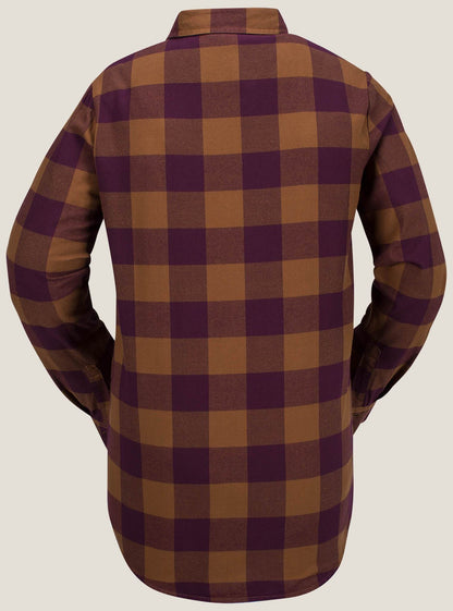 Granite Flannel Shirt - Copper