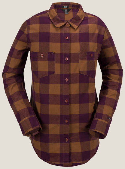 Granite Flannel Shirt - Copper
