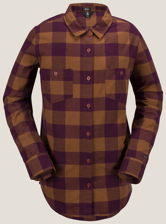 Granite Flannel Shirt - Copper