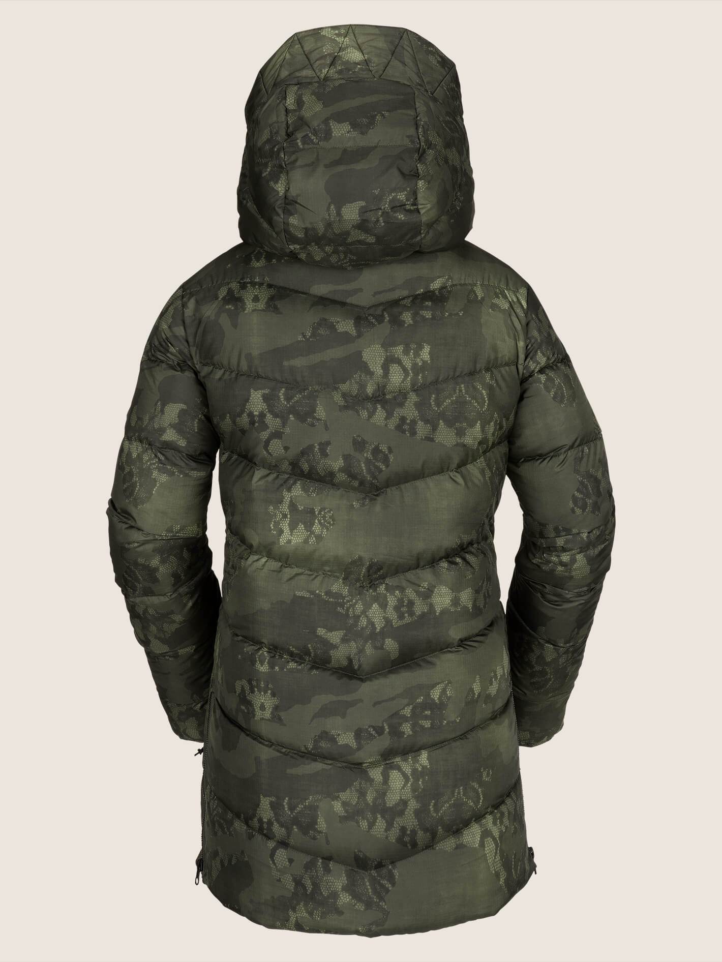 Structure Down Jacket - Camouflage