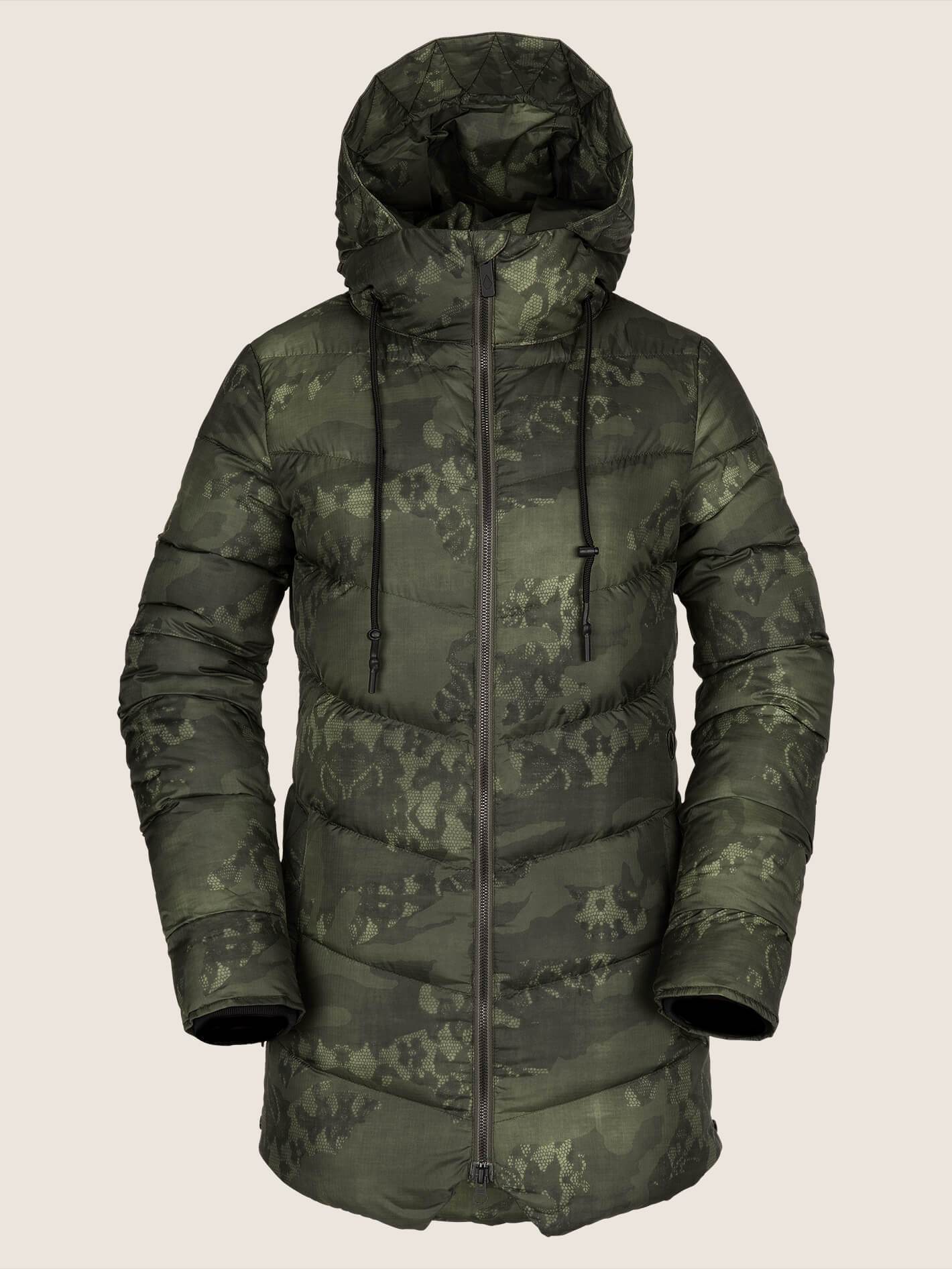 Structure Down Jacket - Camouflage