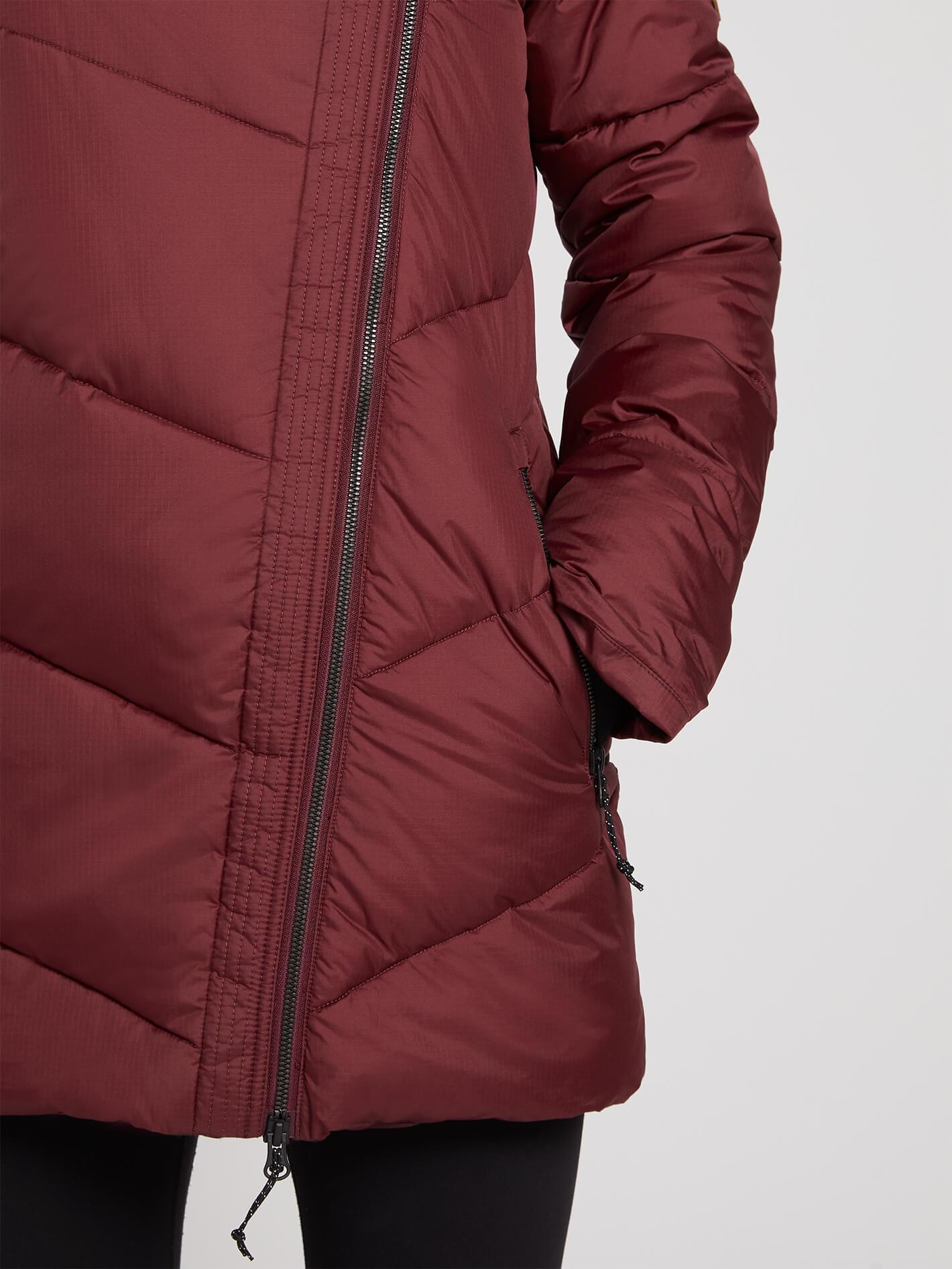Womens Structure Puff Jacket - Black