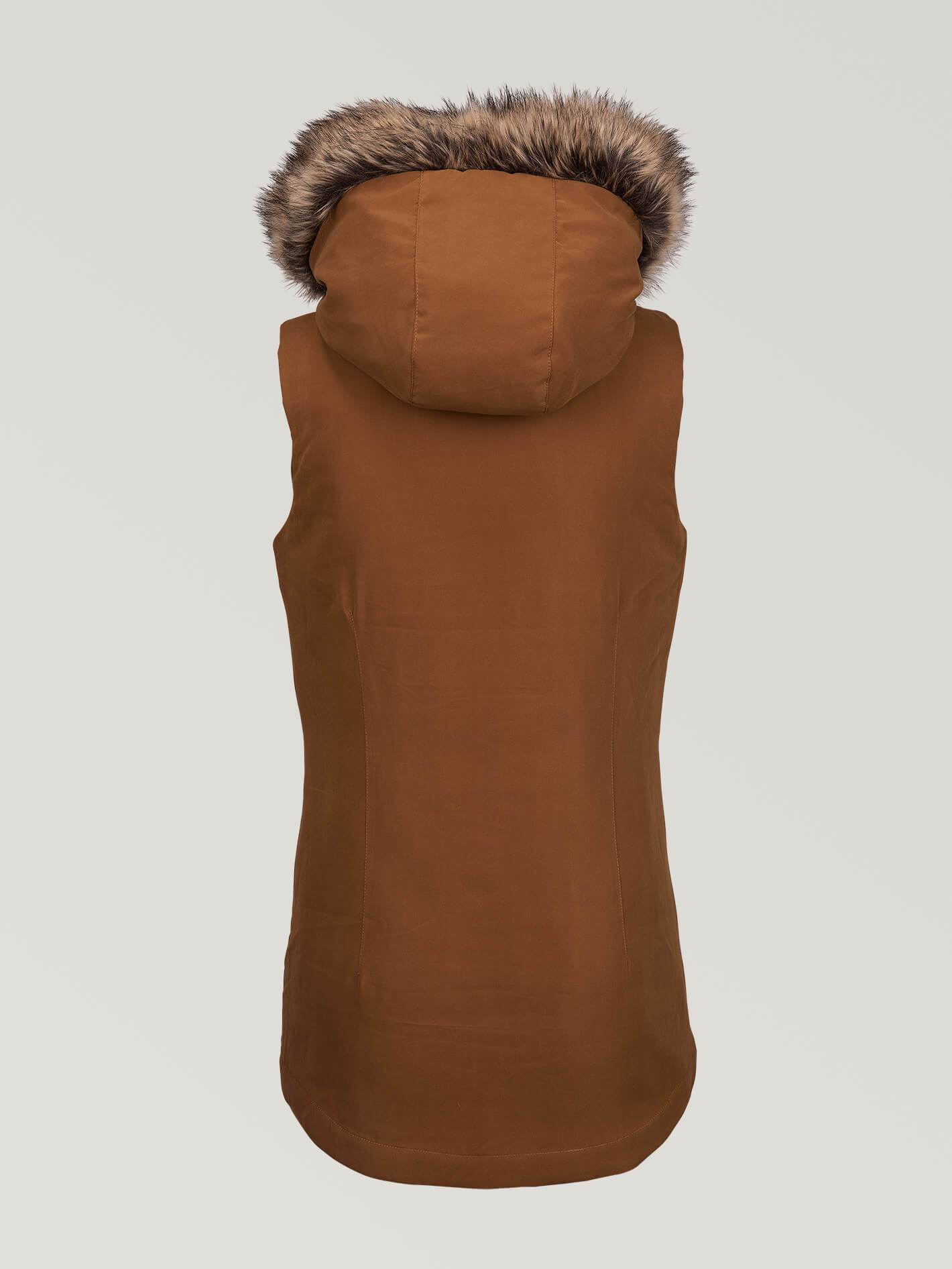 Womens Longhorn Vest - Copper