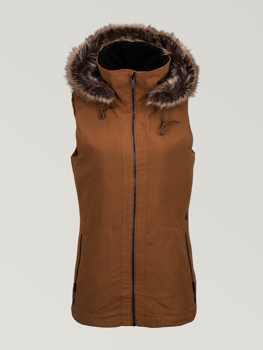 Womens Longhorn Vest - Copper
