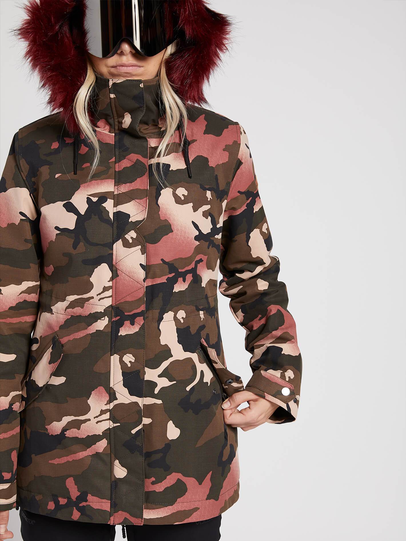 Womens Ryn Parka - Faded Army