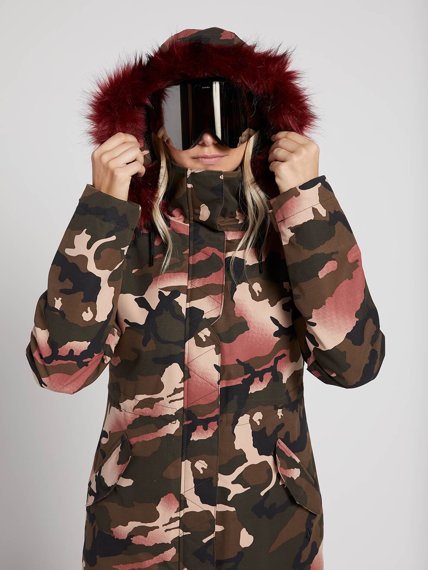 Womens Ryn Parka - Faded Army
