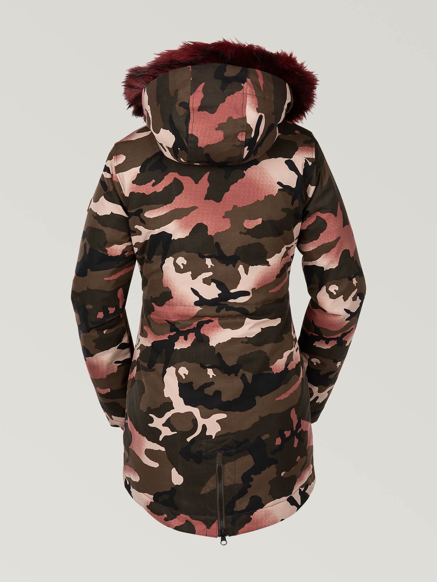 Womens Ryn Parka - Faded Army