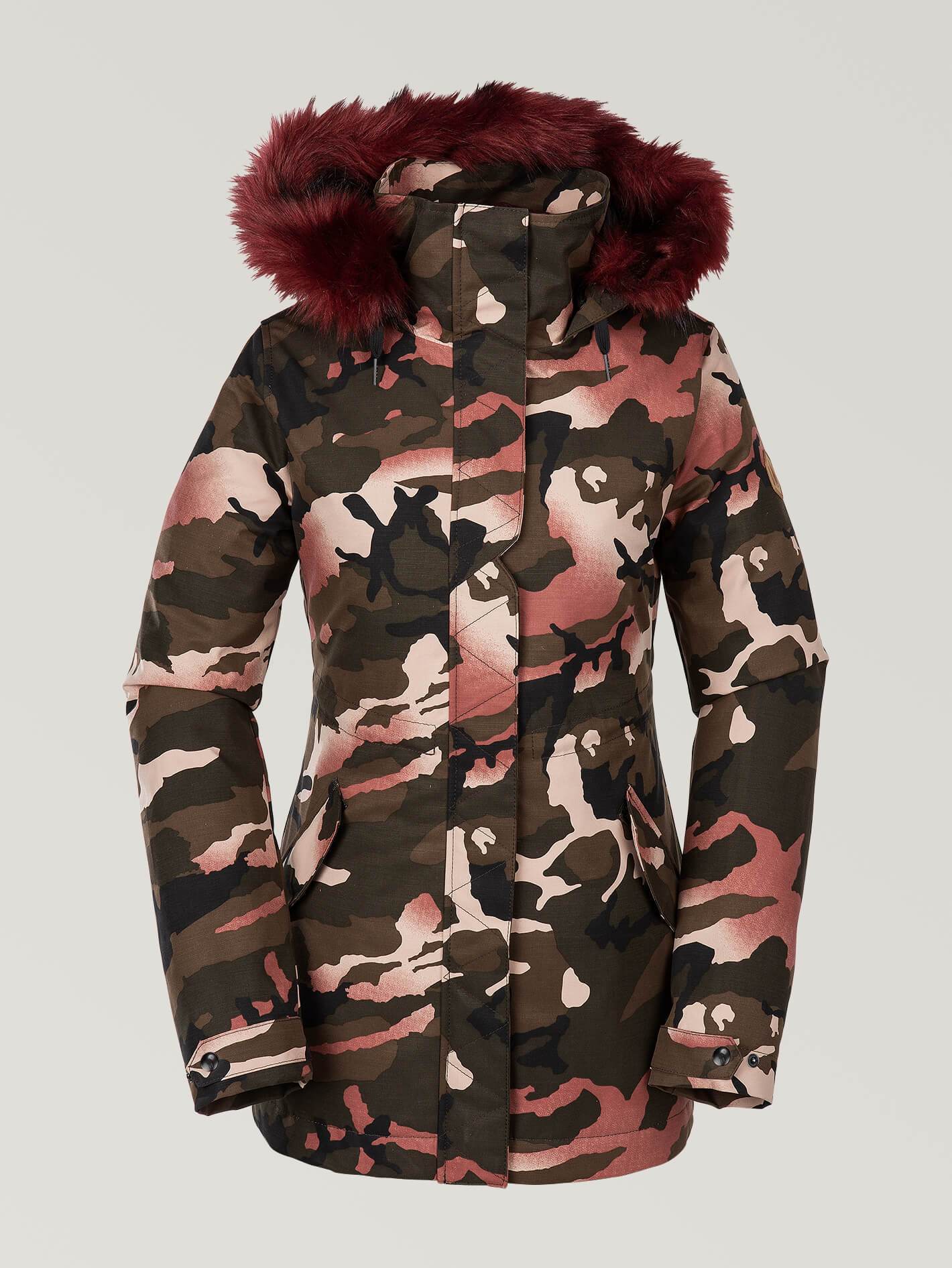 Womens Ryn Parka - Faded Army