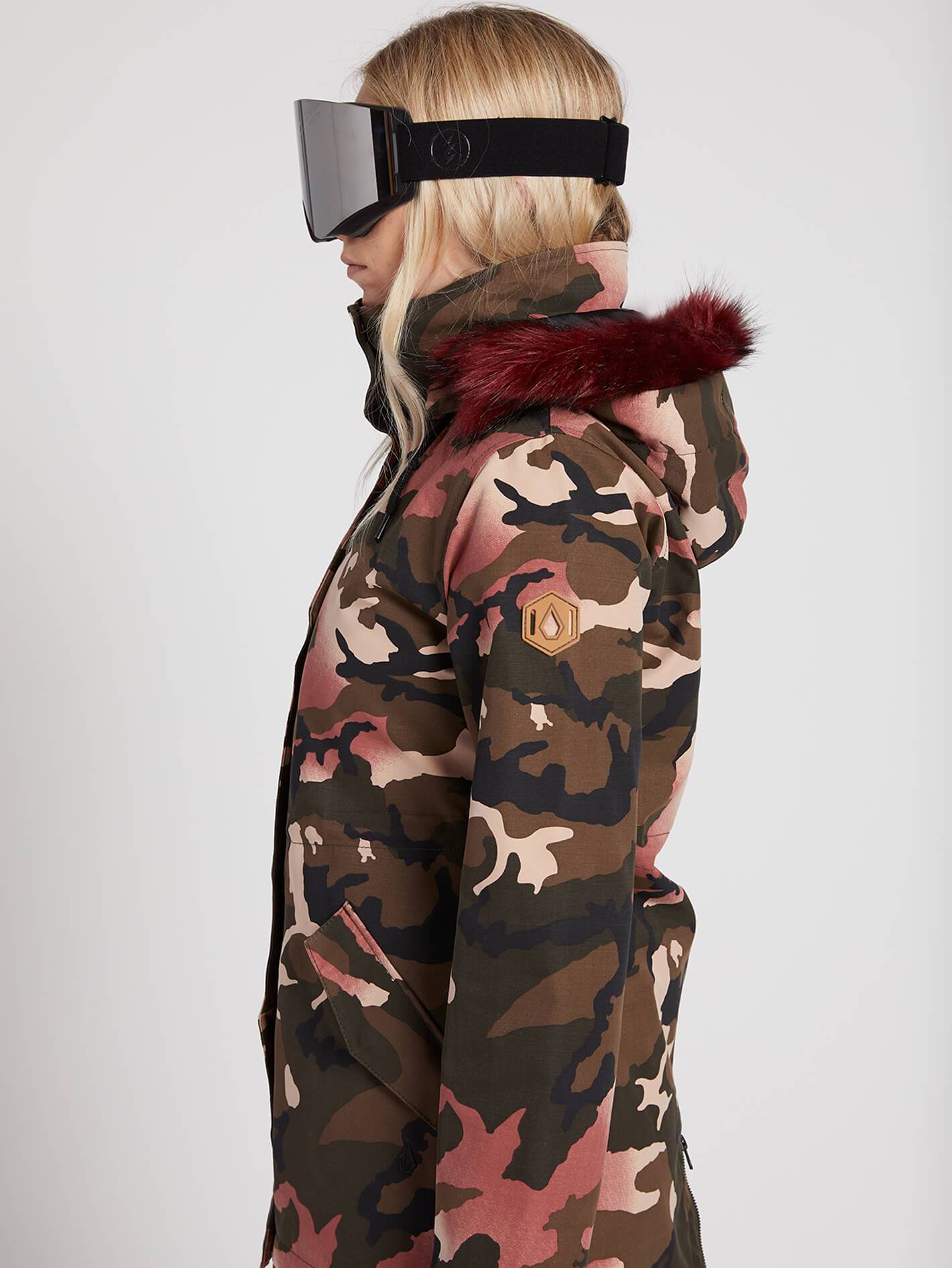 Womens Ryn Parka - Sand Brown