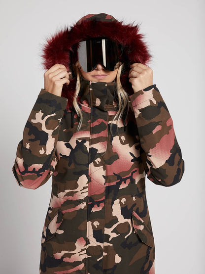 Womens Ryn Parka - Sand Brown