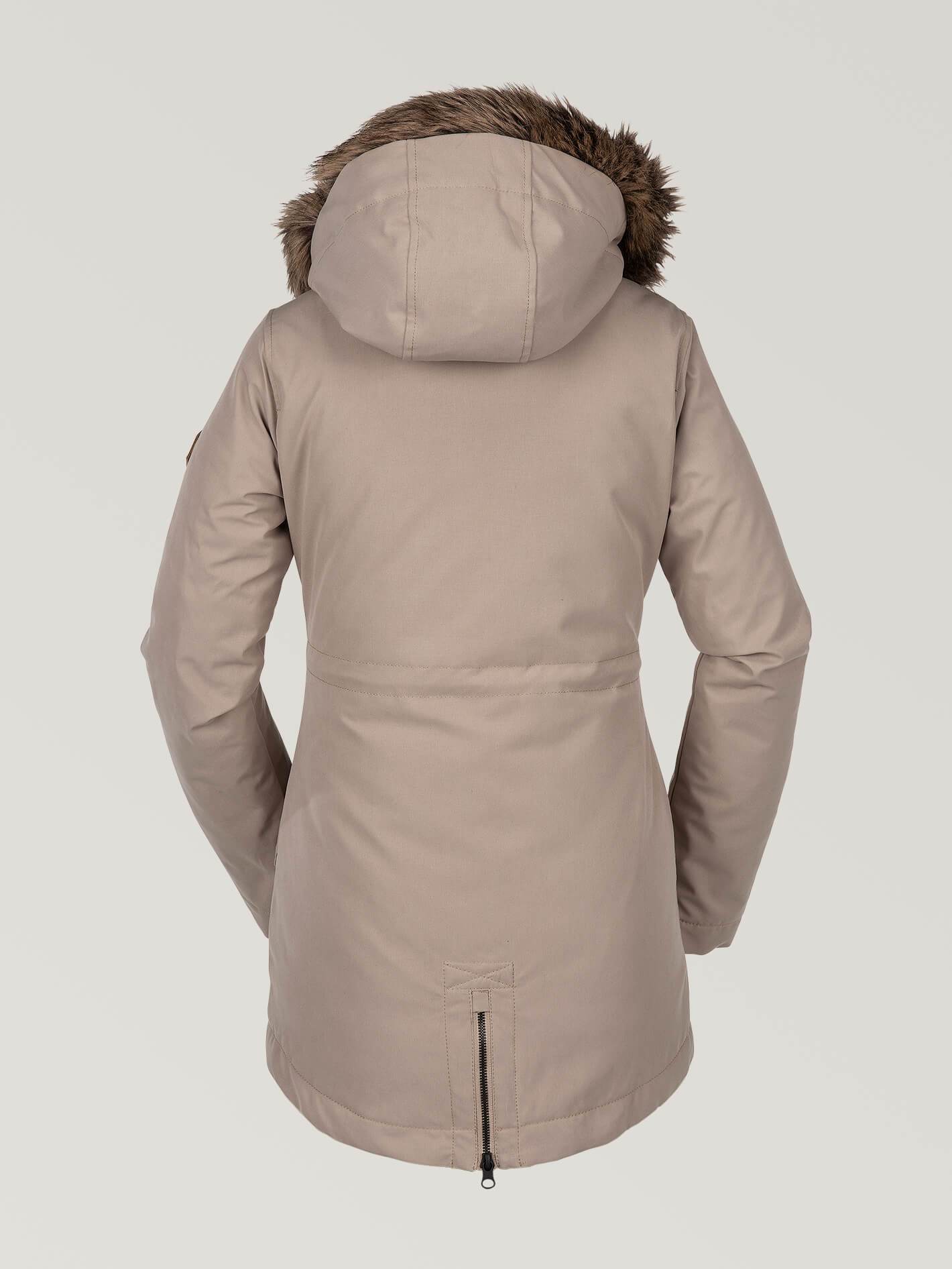 Womens Ryn Parka - Sand Brown