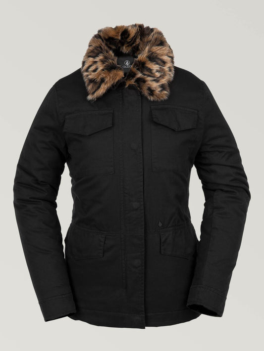 Womens V-51 Jacket - Black