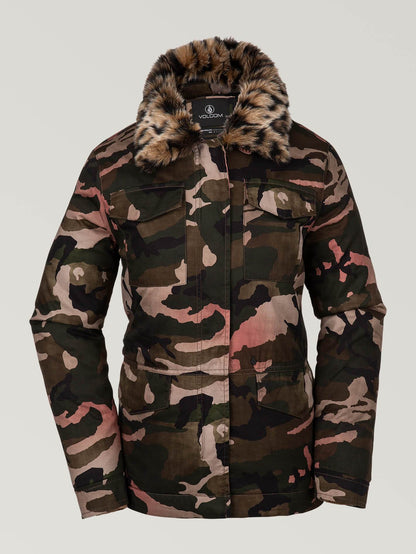 Womens V-51 Jacket - Faded Army