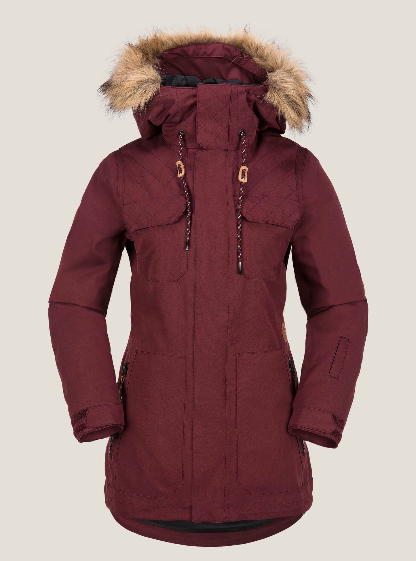 Shadow Insulated Jacket - Black Red