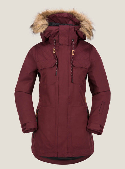 Shadow Insulated Jacket - Black Red